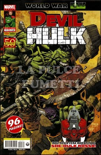 DEVIL E HULK #   171 - SHADOWLAND - WORLD WAR HULKS